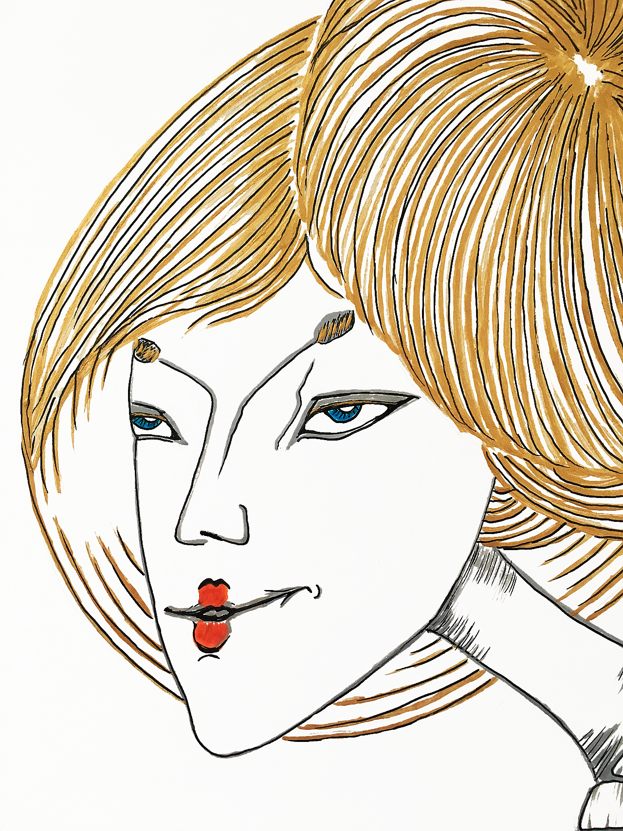 丙烯画（图ZOTIyNzk4NTY=） - 创作习作 - 站酷设计师海边的村长原创素材 - 站酷ZCOOL