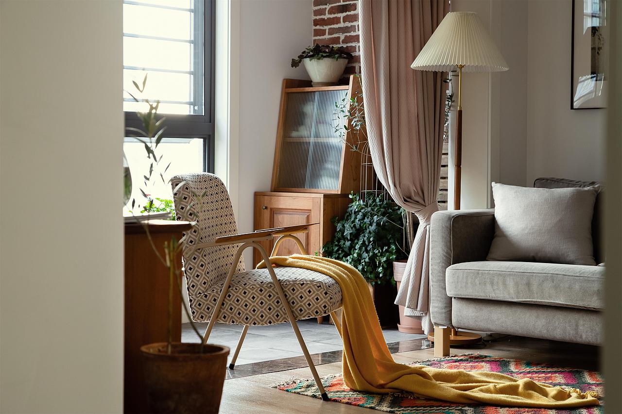 麻吉空间设计 | 中古式—顶峰公寓（图ZMjQ4MzY1OTYw） - 家装设计 - 站酷设计师麻吉空间设计原创素材 - 站酷ZCOOL