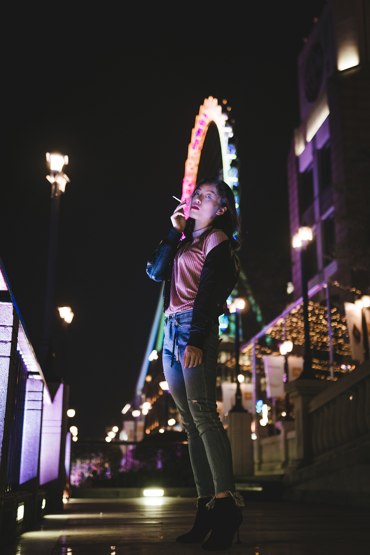 个人写真-冷酷颓废风