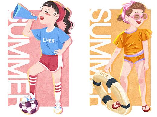 summer女孩合集