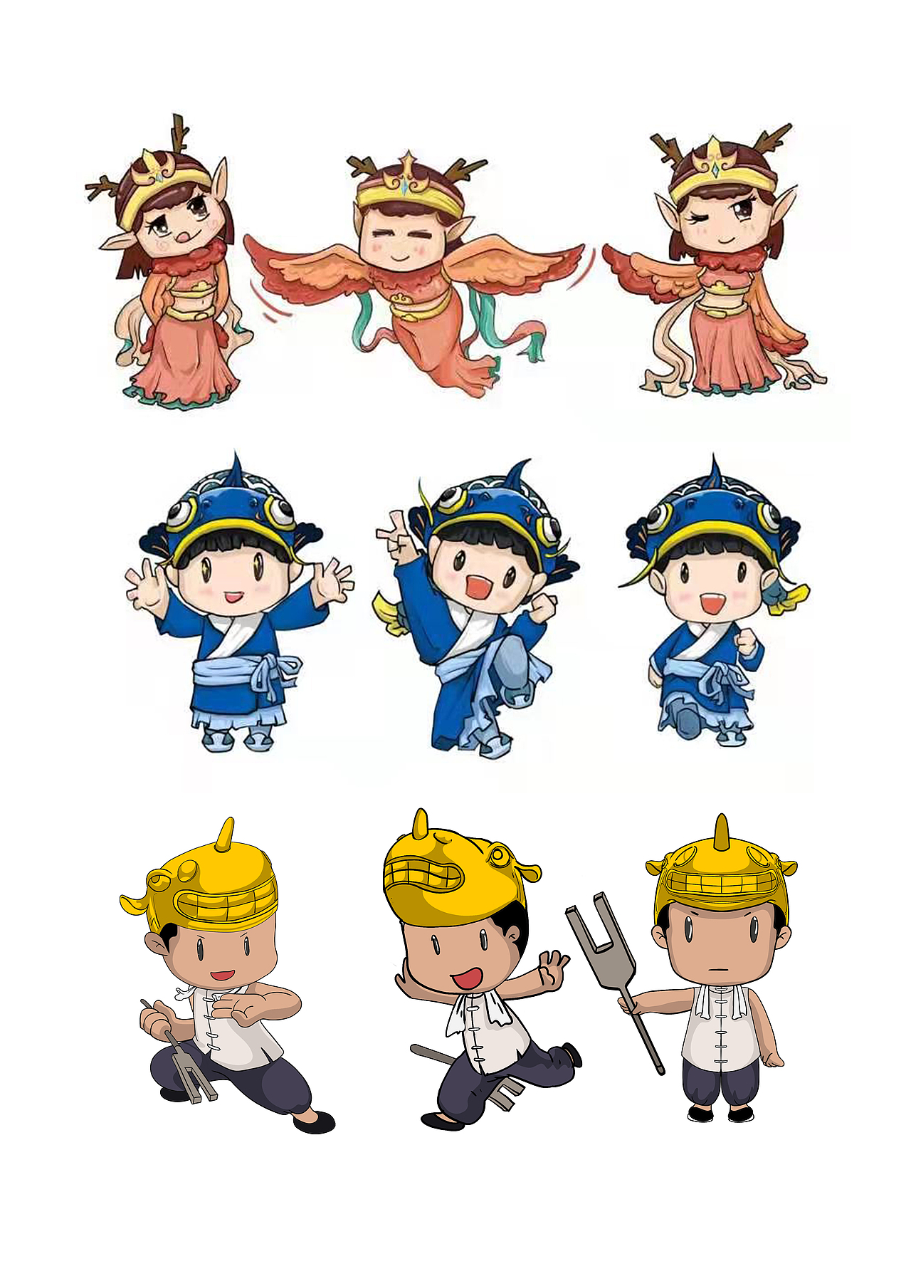《黄河标志和吉祥物全球征集活动》参赛作品（图ZMjQyNzk0MzQw） - IP形象 - 站酷设计师珈柒爱画画原创素材 - 站酷ZCOOL