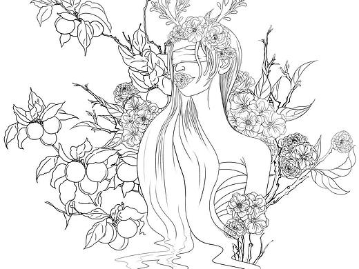 人与自然（个人主页-ZNjI2MDkwNDg=） - 商业插画 - 站酷设计师小宝是天仙原创素材 - 站酷ZCOOL