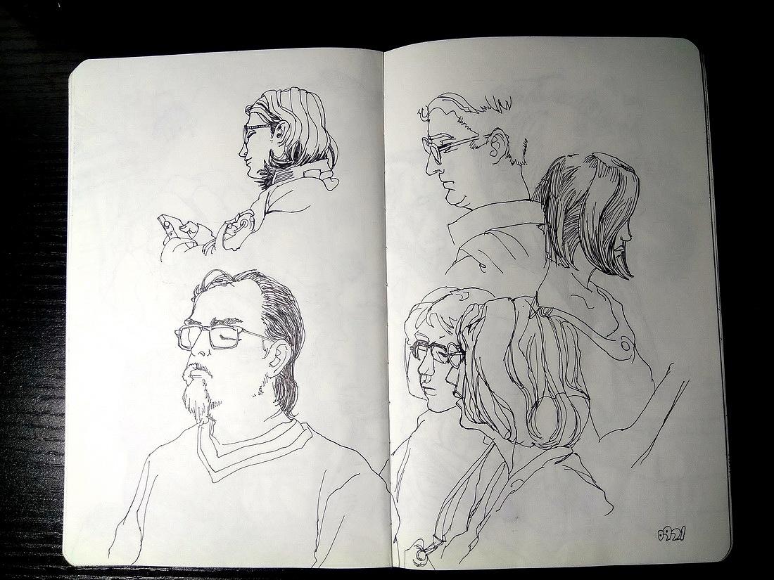 王大火速写本·练习3（图ZOTI2ODAwNDA=） - 绘画 - 站酷设计师王大火原创素材 - 站酷ZCOOL