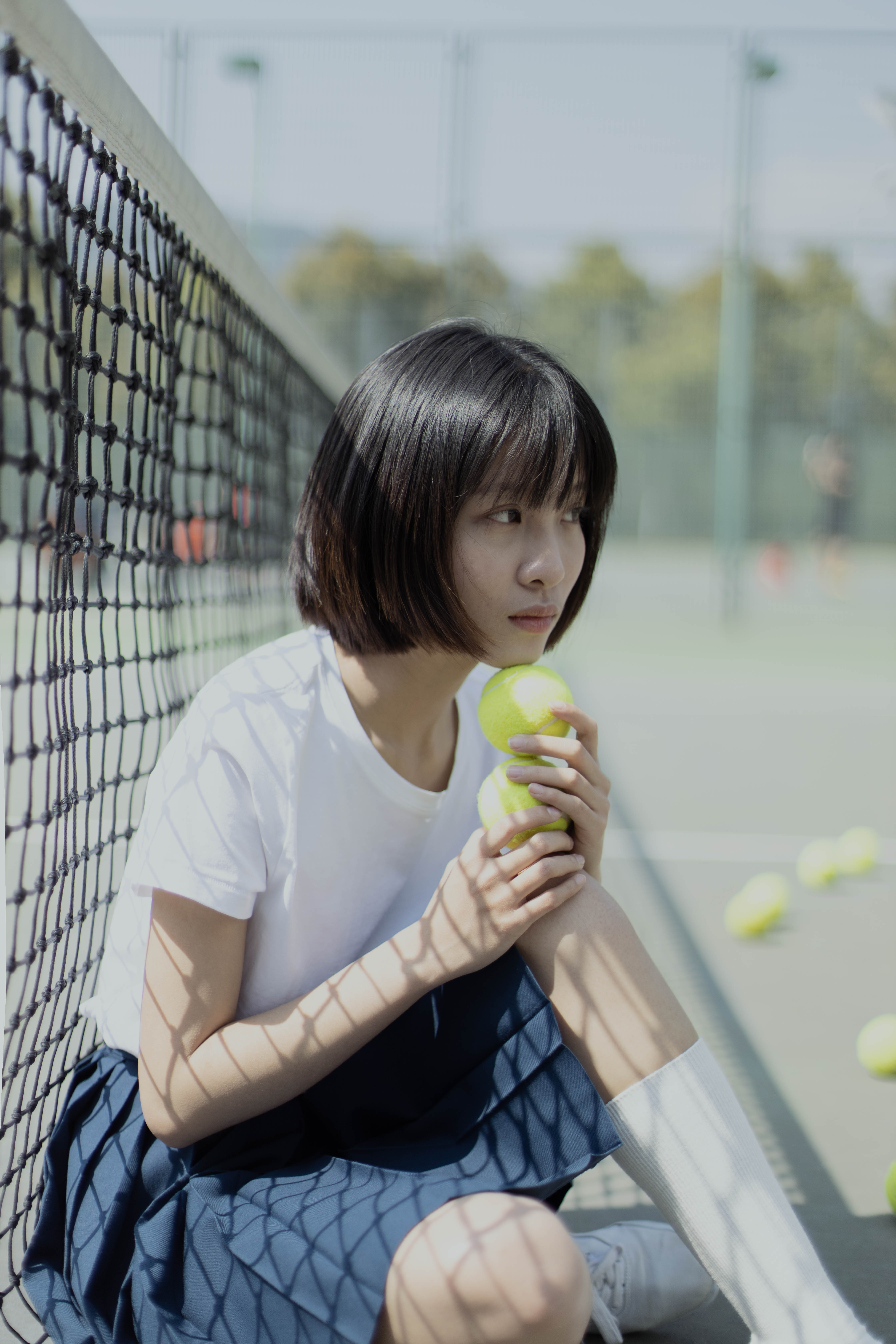 网球少女