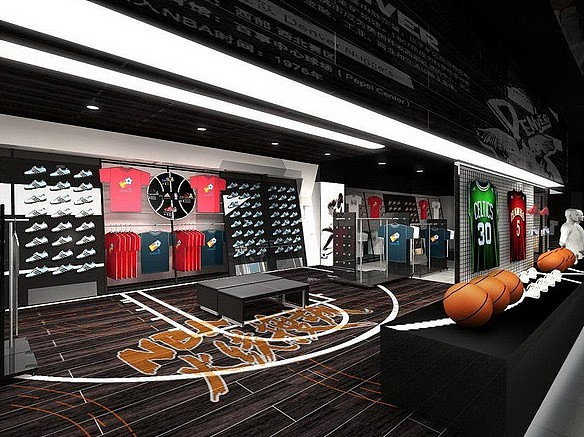 adidas专卖店设计|空间|其他空间|金狐品逸 - 原创