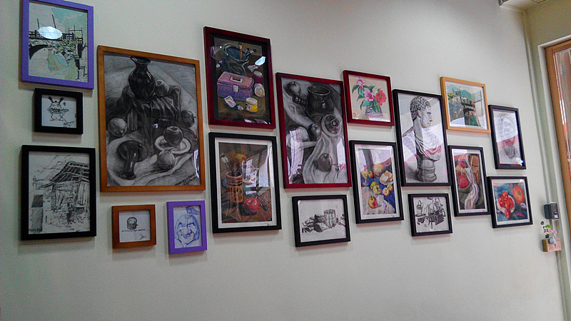 红旅艺术培训中心装修环境设计（图ZMzMwMTk5NTY=） - 环境/建筑摄影 - 站酷设计师HaiF原创素材 - 站酷ZCOOL