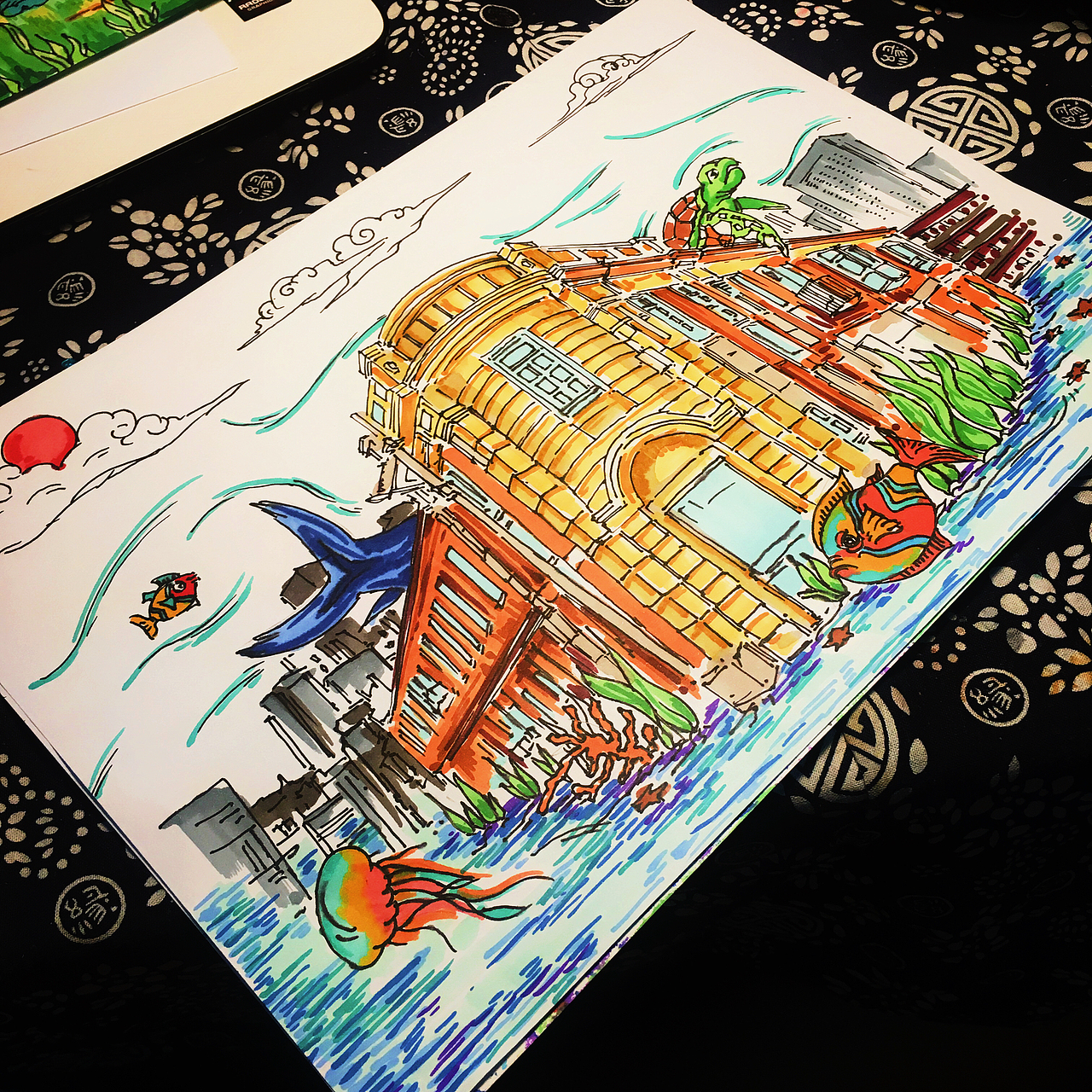 大连风景手绘part 2