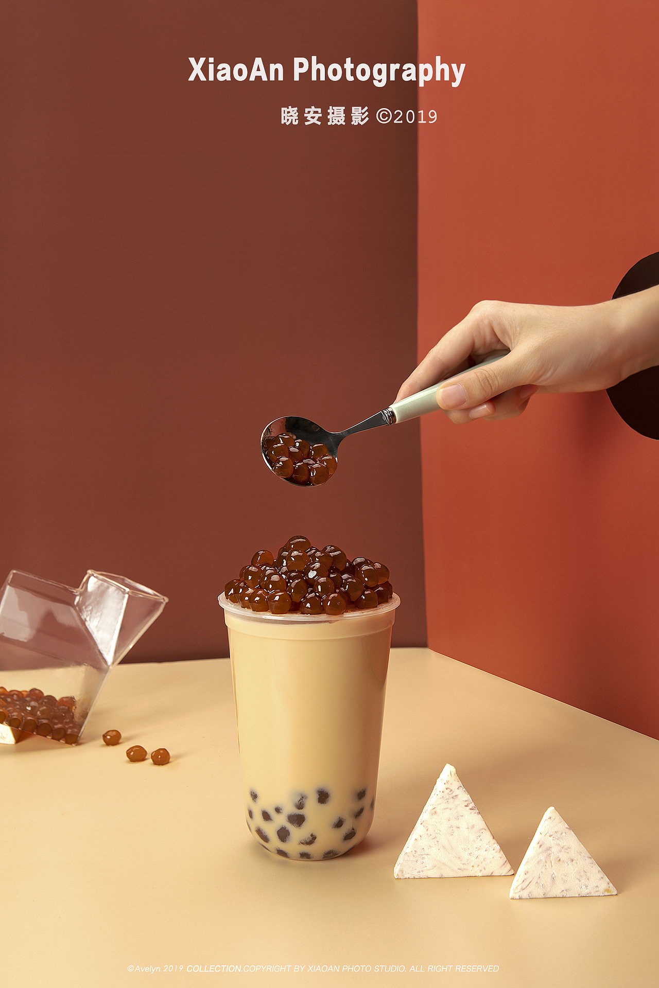 莫兰迪艺术材料 X 茶饮摄影