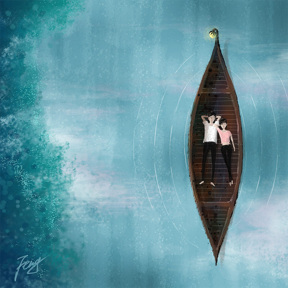 "两人记"之"在水一方"