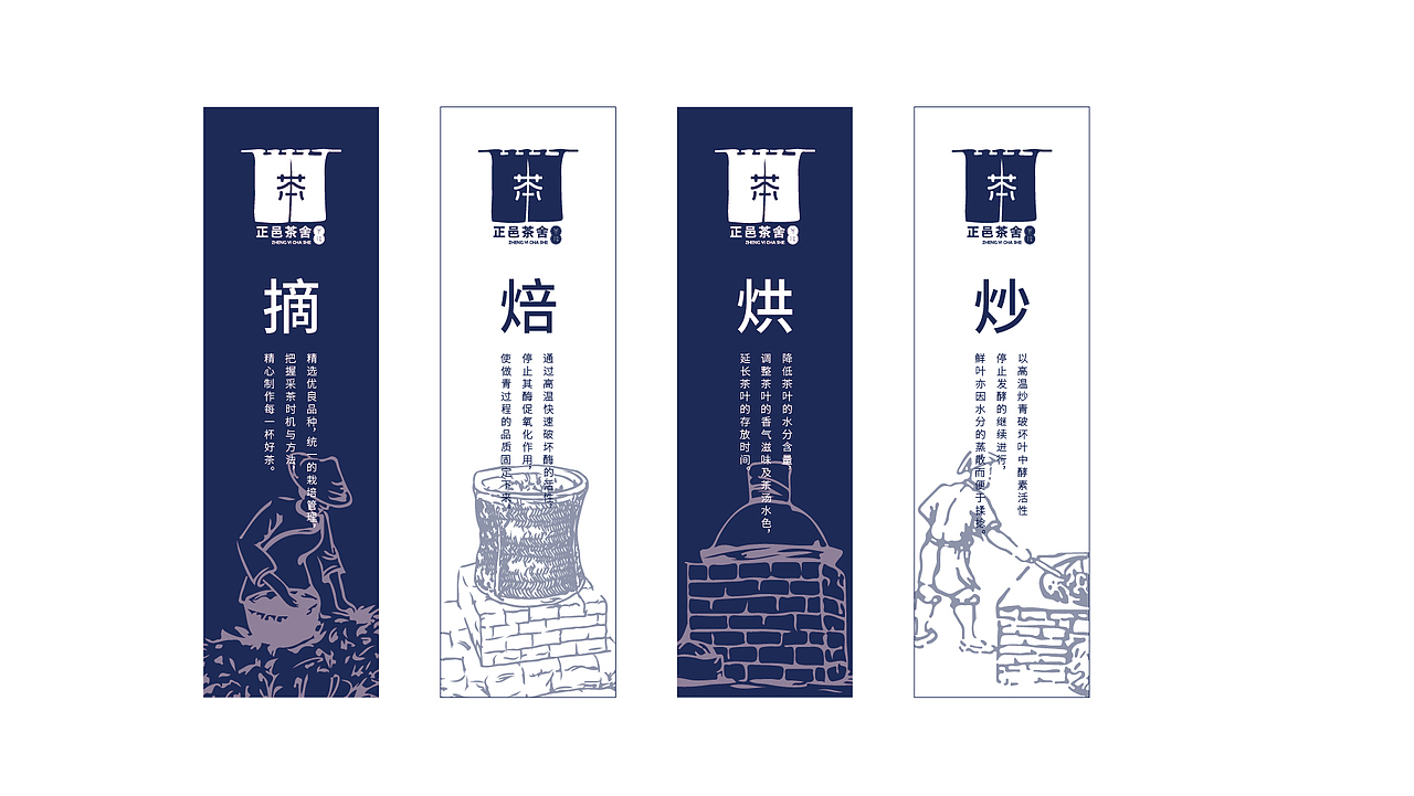 正邑茶舍 logo提案