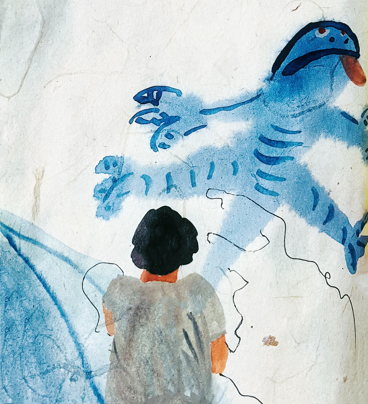 像孩子一样乱涂乱画