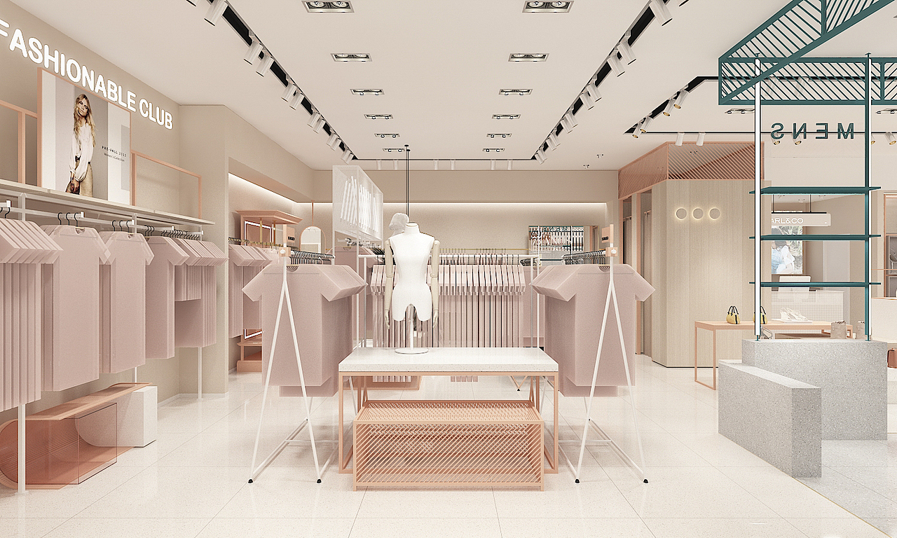 SEARL&CO终端店铺形象×SMOO I 服装店铺设计