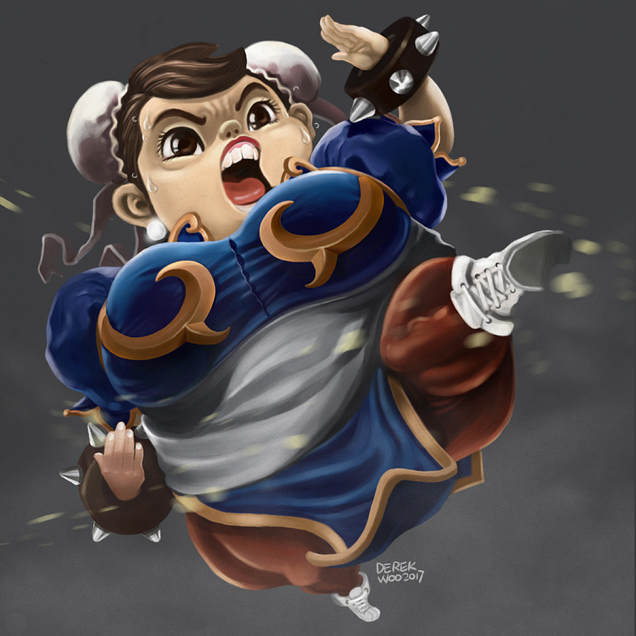 原创作品:胖胖春丽