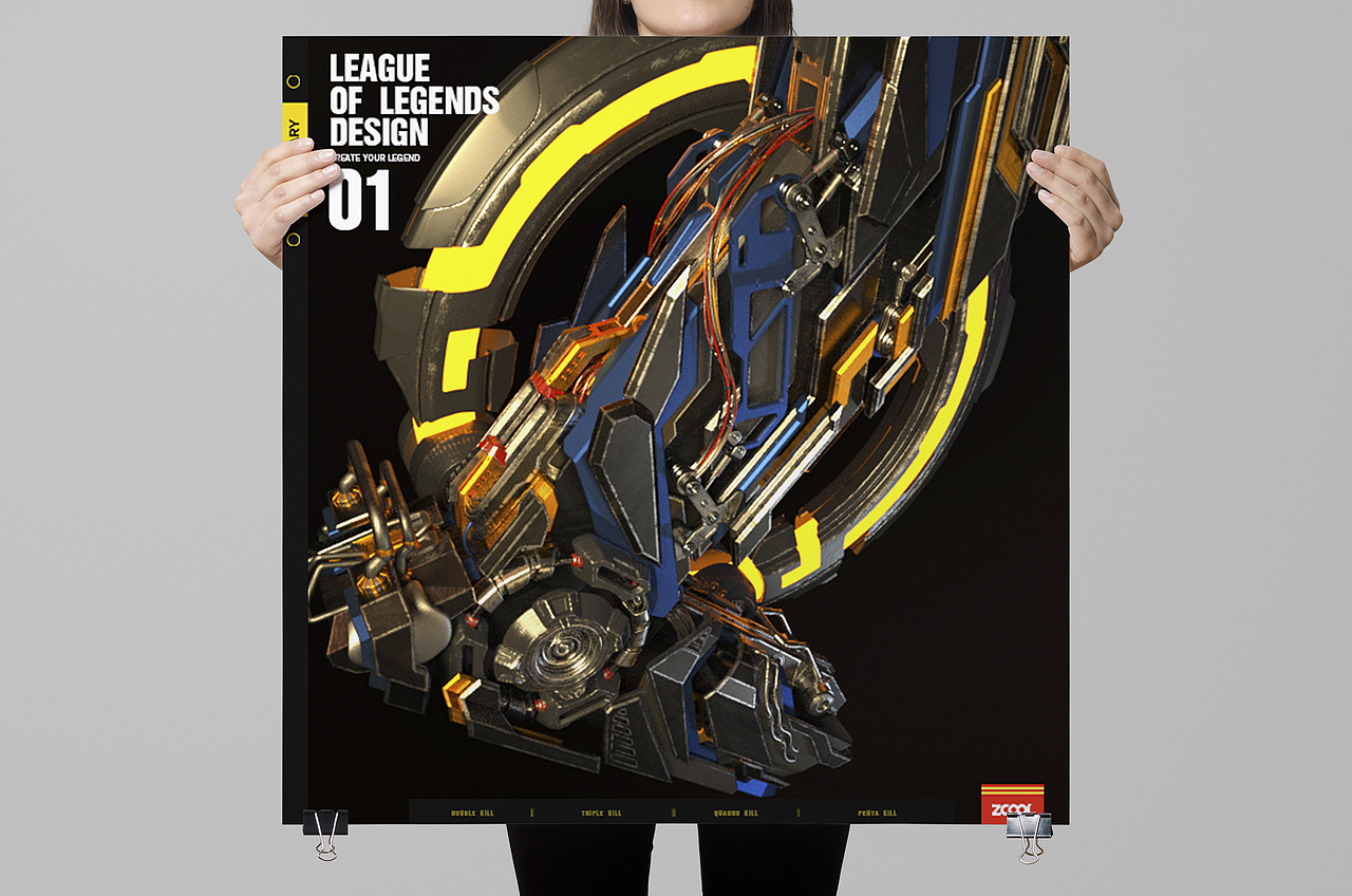 英雄联盟创意平面设计《赤潮》（图ZMTI0NzQ3OTY0） - 其他平面 - 站酷设计师怪兽电台Monster原创素材 - 站酷ZCOOL