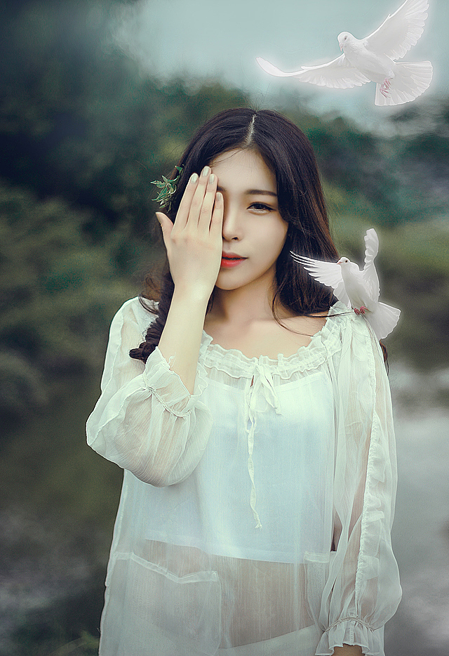 夏至未至（图ZMTc1MDExMDA=） - 人像摄影 - 站酷设计师景妹景妹景妹原创素材 - 站酷ZCOOL