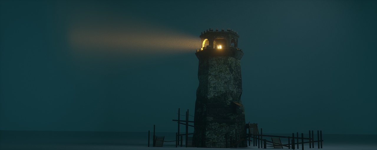 风暴灯塔（图ZMjIyNDMwMzA0） - 概念设定 - 站酷设计师无色大晶体原创素材 - 站酷ZCOOL