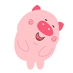 突突猪与丢丢娃（图ZMjU0Njg2OTcy） - 网络表情 - 站酷设计师一串西红柿原创素材 - 站酷ZCOOL