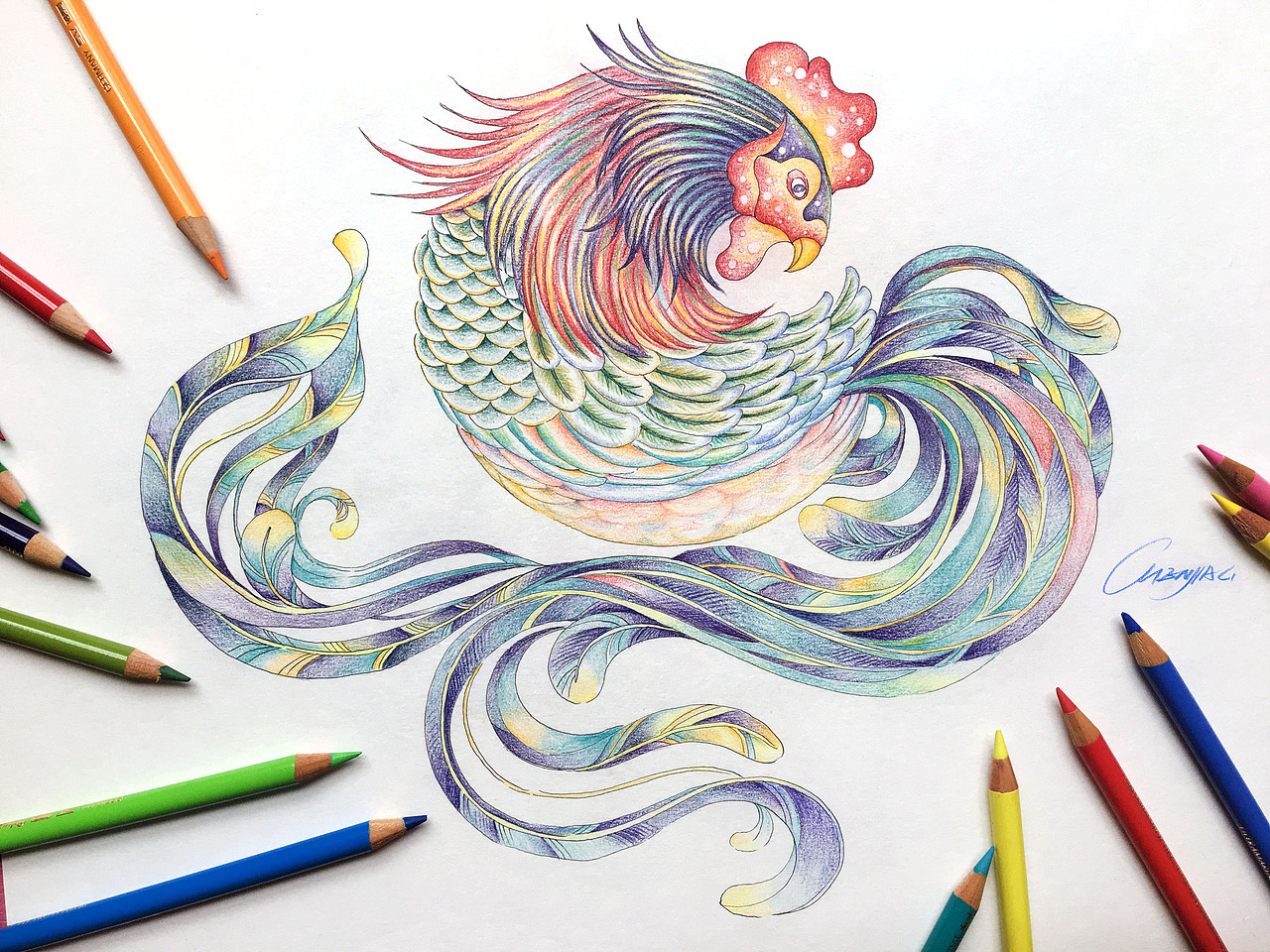 千禧十二生肖图案设计（图ZMjE1OTAwMDI4） - 商业插画 - 站酷设计师陳佳丽原创素材 - 站酷ZCOOL