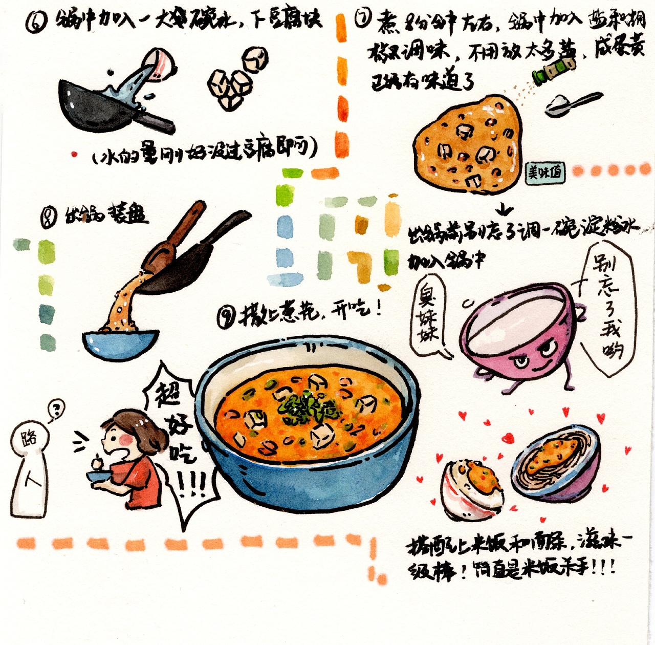 美食食物便当卡通插画图片-千库网
