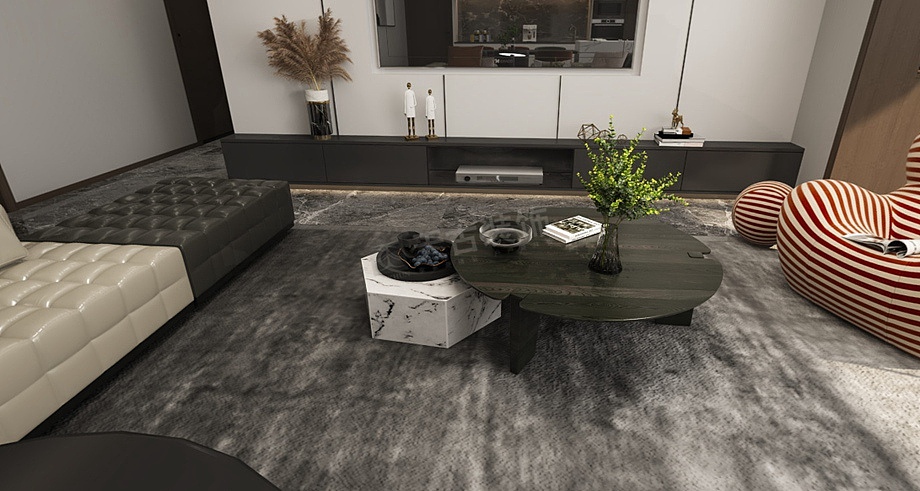 龙湖两江新宸户型装修案例|146㎡无主灯简约风设计图