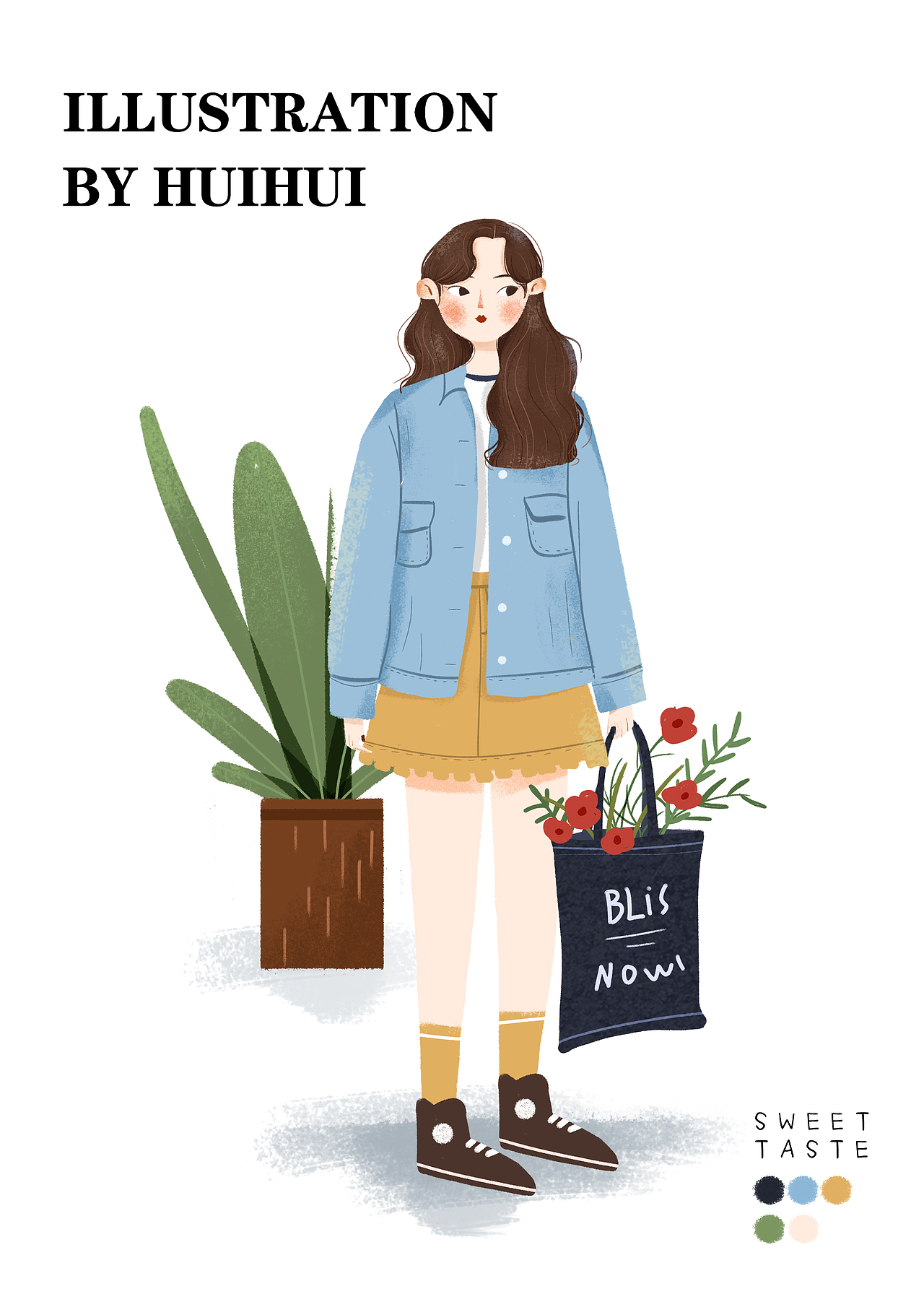 人物衣服搭配练习（图ZMjAzNjg2NzIw） - 创作习作 - 站酷设计师蕙蕙Hhui原创素材 - 站酷ZCOOL