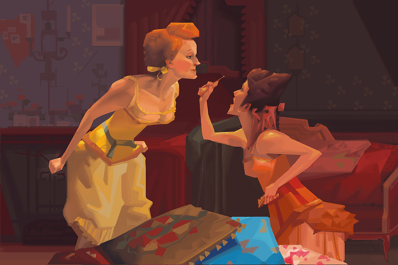 电影故事系列六- 女王与公主（图ZMjk0MDczOTg4） - 创作习作 - 站酷设计师布鲁布鲁朵原创素材 - 站酷ZCOOL