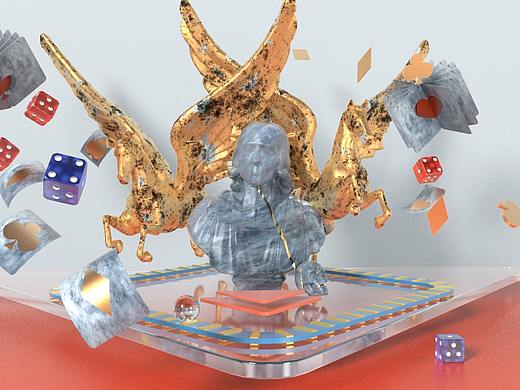 C4D小场景建模渲染练习