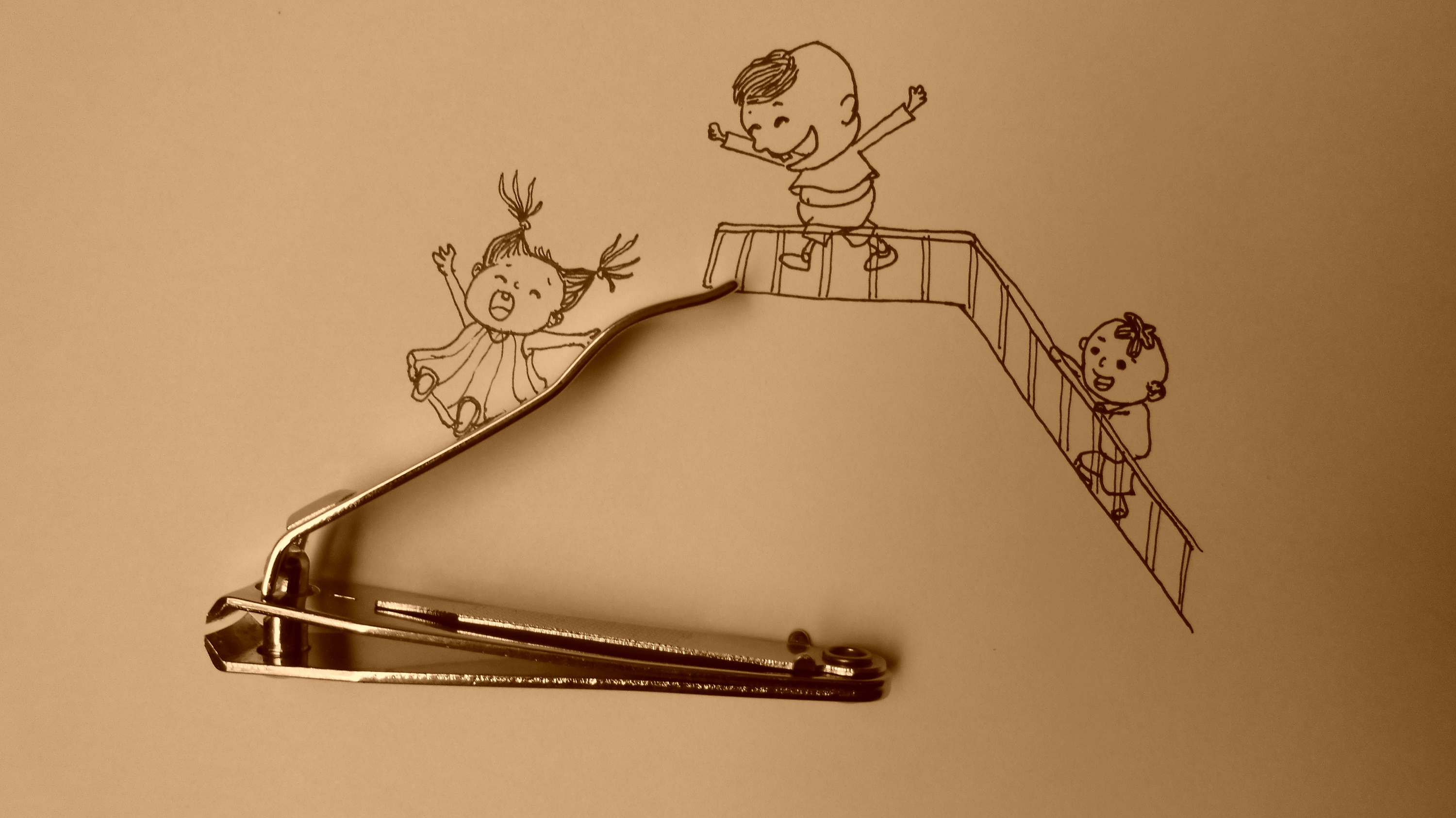 物体联想-指甲剪