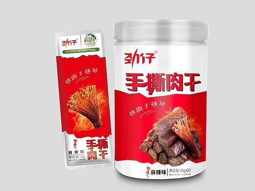 手撕肉干包装设计