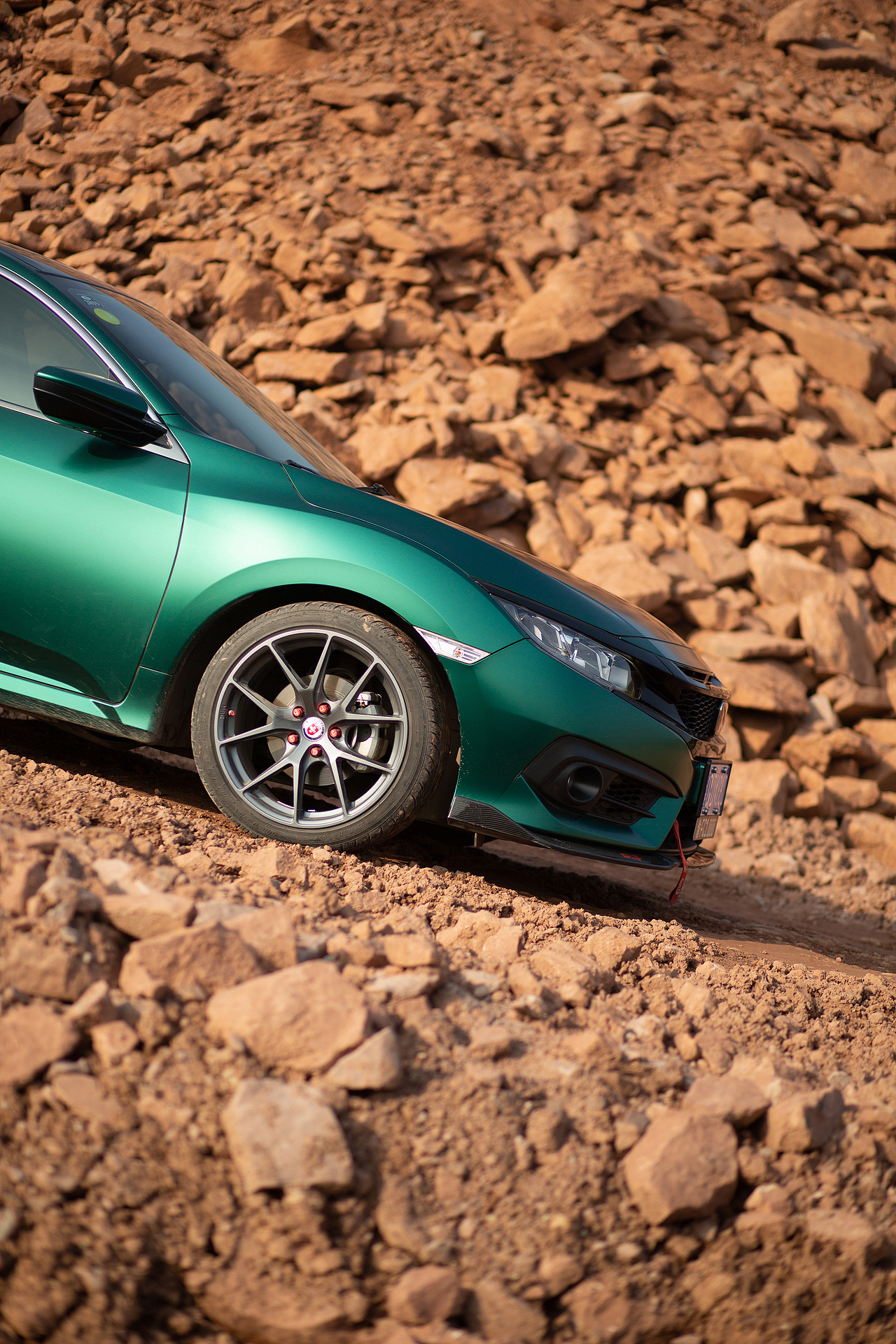 【后期修图】思域暗黑系修图对比