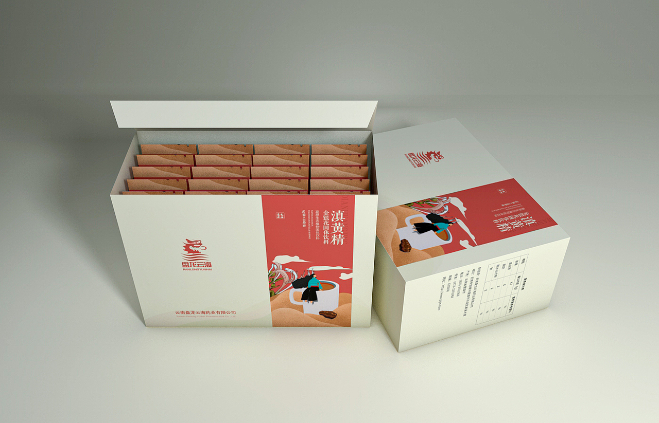 黄精金银花饮料包装