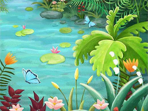 森林习作（个人主页-ZMjY5Nzk5ODA=） - 创作习作 - 站酷设计师灰茶原创素材 - 站酷ZCOOL