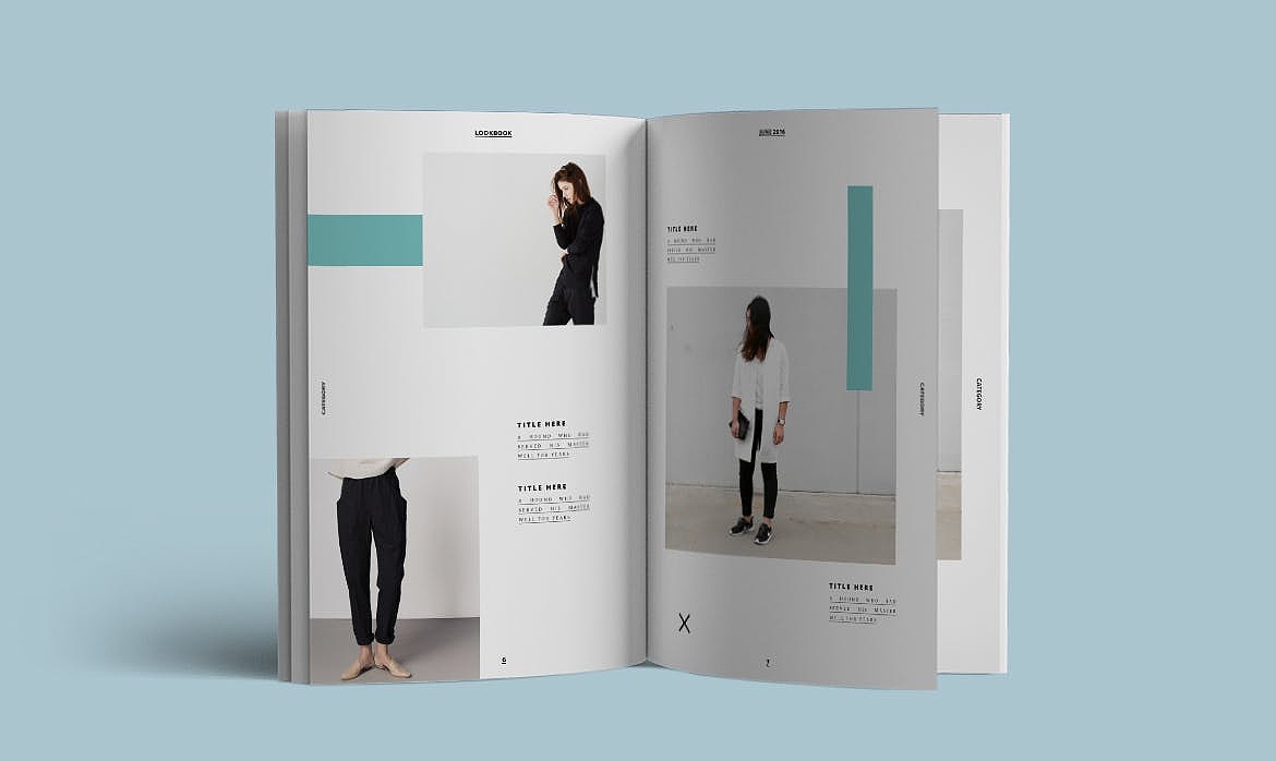 时尚杂志小册子（含Indesign源文件）（图ZOTUxMDgxMDQ=） - 书籍/画册 - 站酷设计师skyzheng原创素材 - 站酷ZCOOL