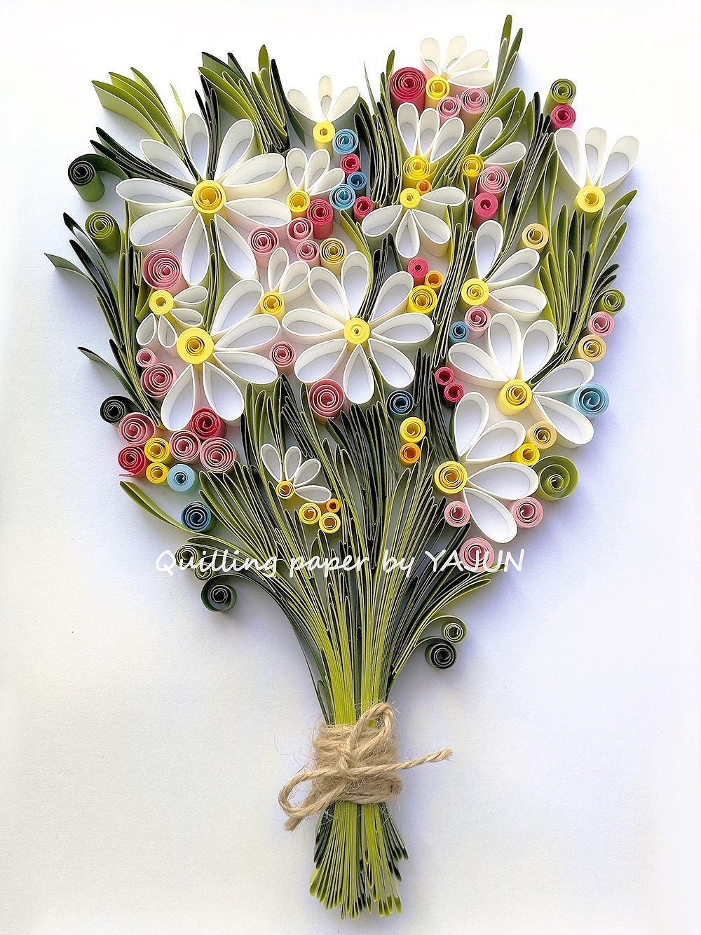 衍纸——花系列（图ZMTc3MzM1MzAw） - 其他手工艺 - 站酷设计师YAJUN7原创素材 - 站酷ZCOOL