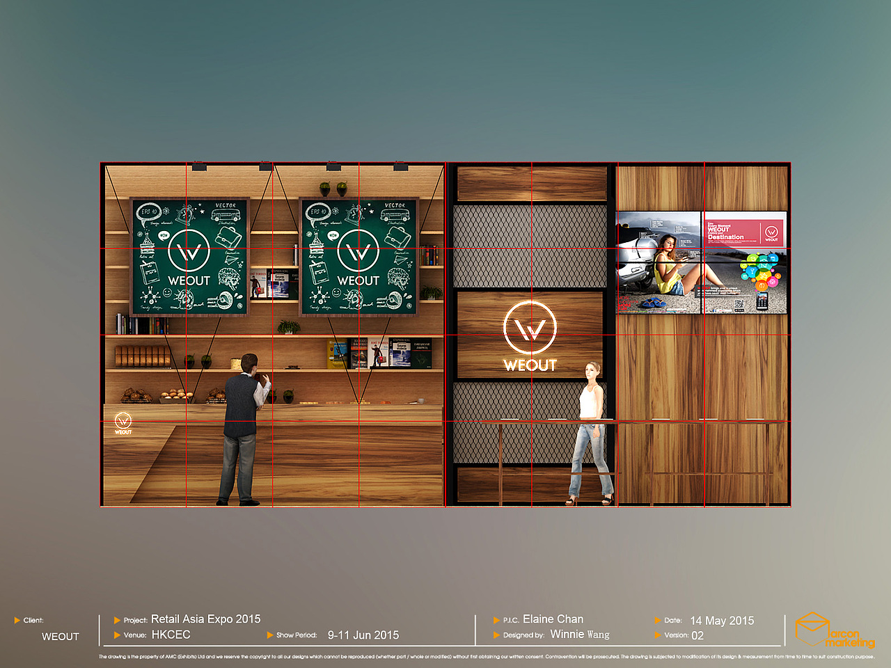 展位设计方案（图ZNDQzNzg1Njg=） - 展陈设计 - 站酷设计师焕熊原创素材 - 站酷ZCOOL