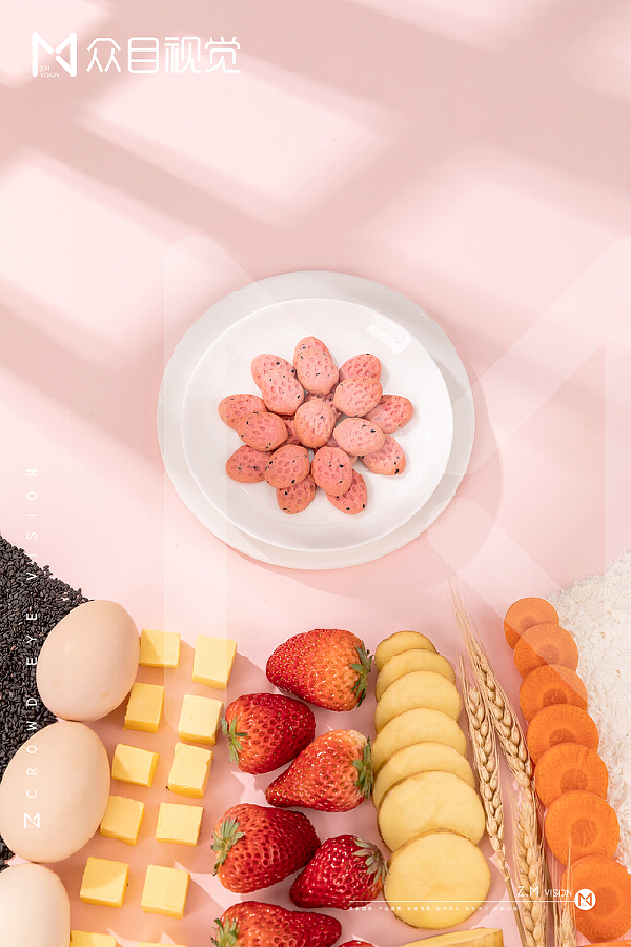 草莓软饼干 - 哔哩哔哩