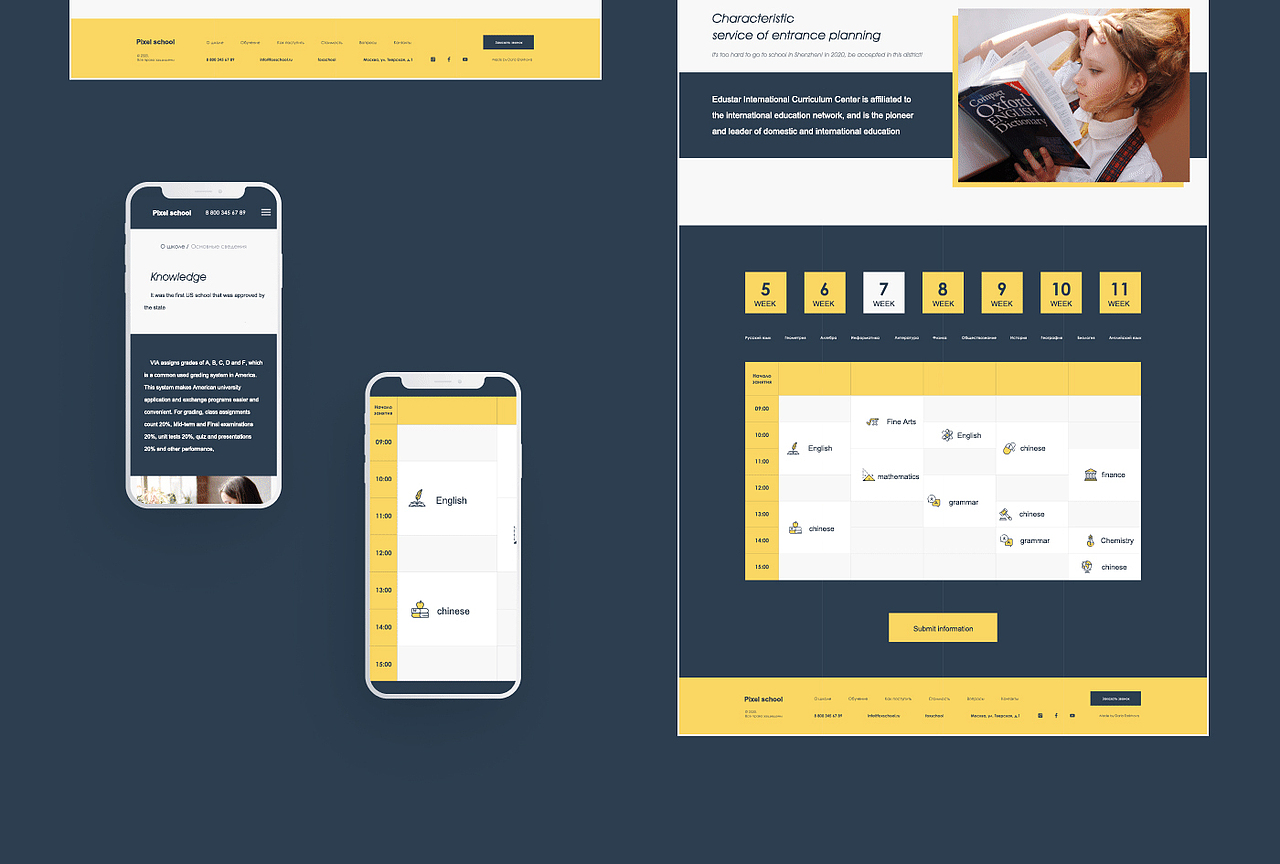 Pixel school Web Design（图ZMjEzNjk1Nzg0） - 企业官网 - 站酷设计师Mango_xz原创素材 - 站酷ZCOOL