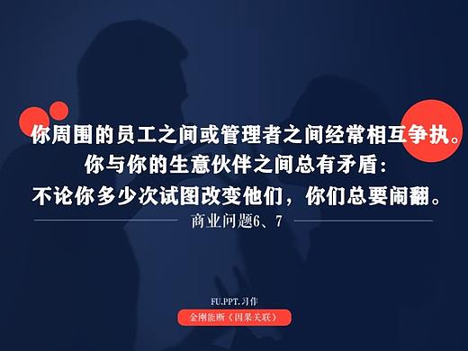 欧美简约PPT-《金刚能断》46个商业问题及解药（6-10）
