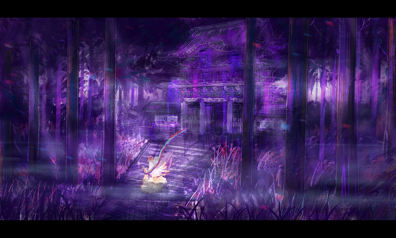 阴阳师稻荷神御馔津 同人（图ZMTcxMTgxNDQ4） - 艺术插画 - 站酷设计师山羊见書原创素材 - 站酷ZCOOL