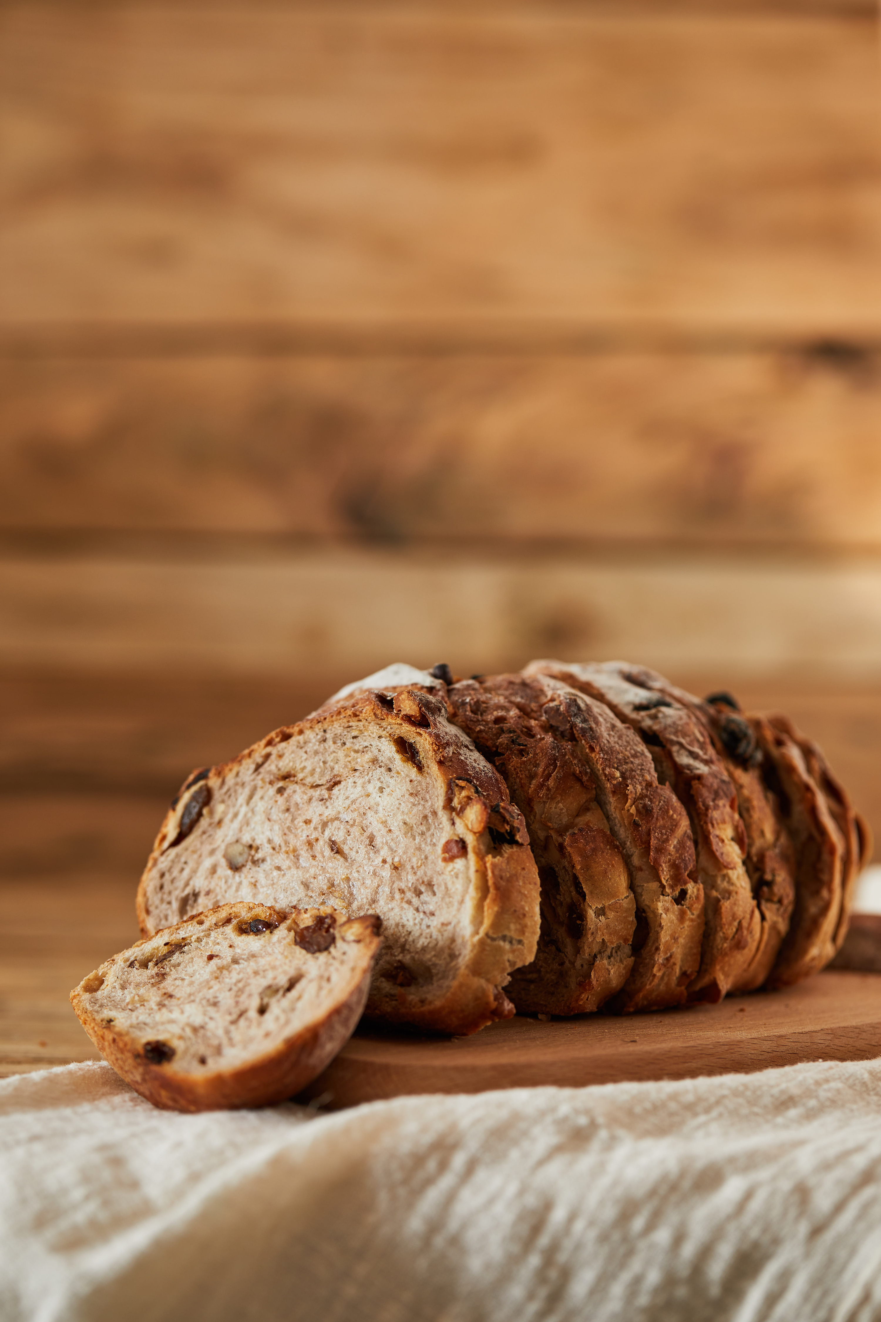 美食拍摄—切片面包