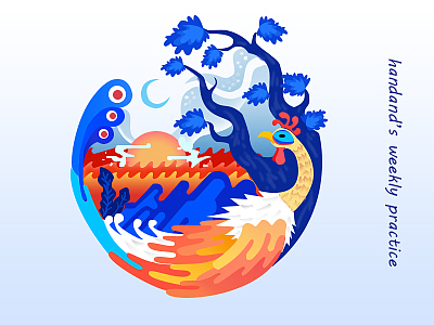 孔雀（图ZMTEwOTU2MzUy） - 创作习作 - 站酷设计师槑美原创素材 - 站酷ZCOOL