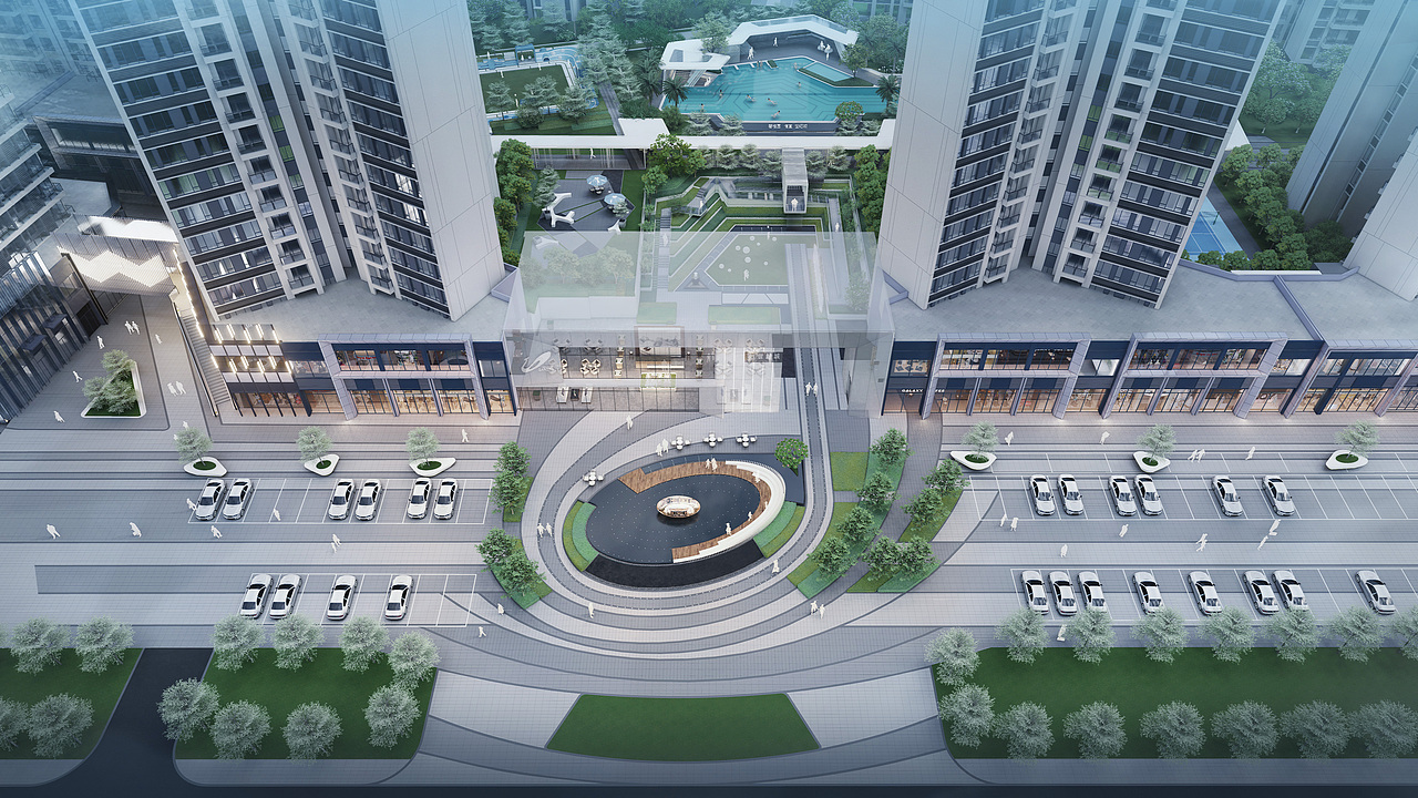 lumion示范区渲染效果图（四）（图ZMjM2NDA5OTk2） - 景观设计 - 站酷设计师沉默DCong原创素材 - 站酷ZCOOL