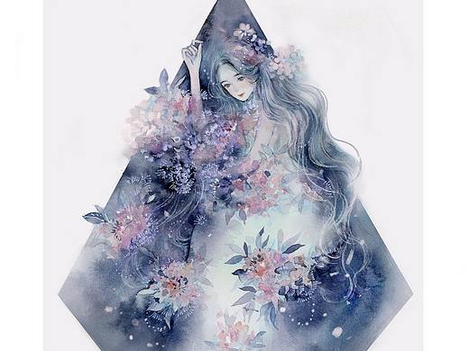 藍(lán)夜（個人主頁-ZNDE0MDYyOTI=） - 商業(yè)插畫 - 站酷設(shè)計師森森野原創(chuàng)素材 - 站酷ZCOOL