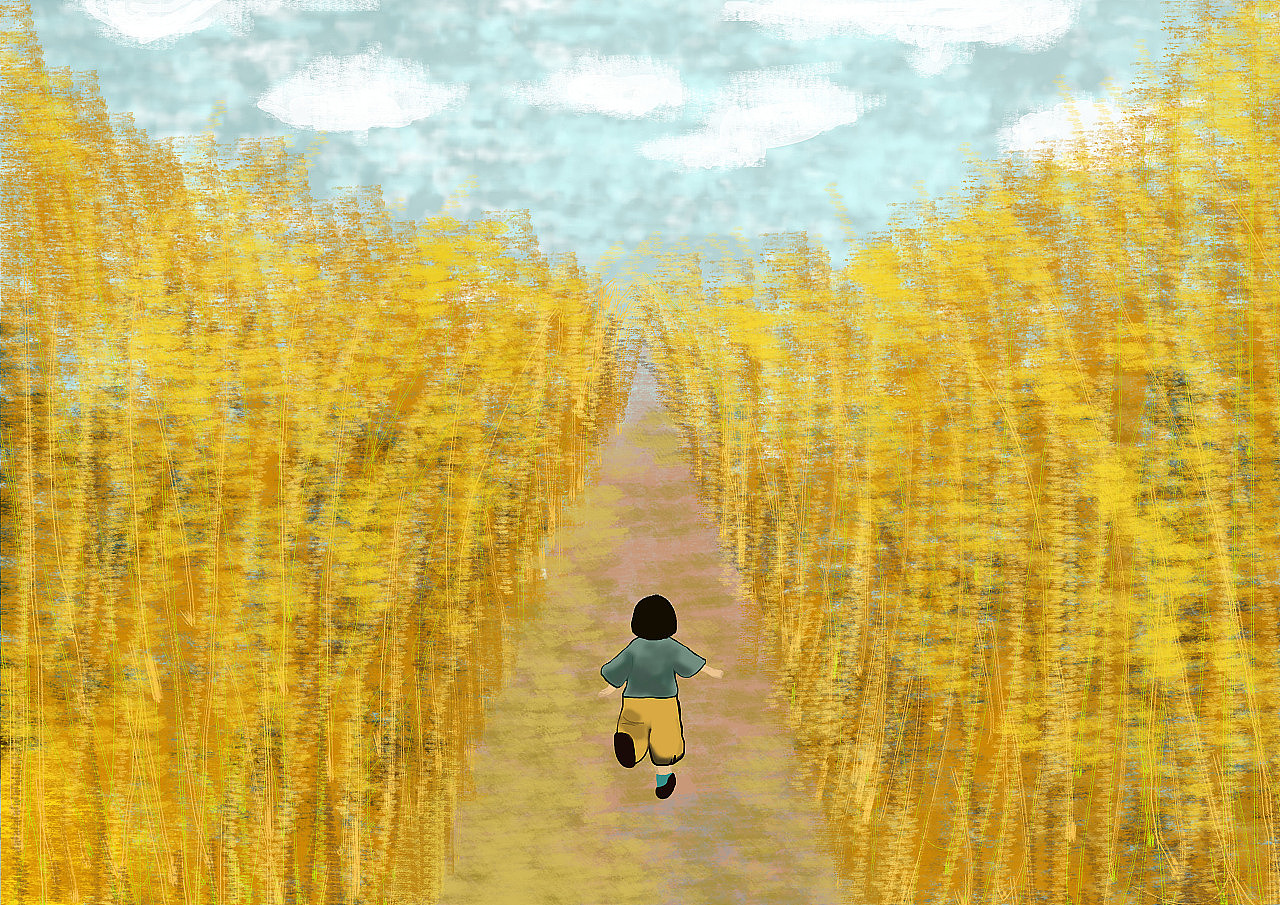 每个孩子都有着一颗童真的心! 对世界上一切的未知的事物充满想象.