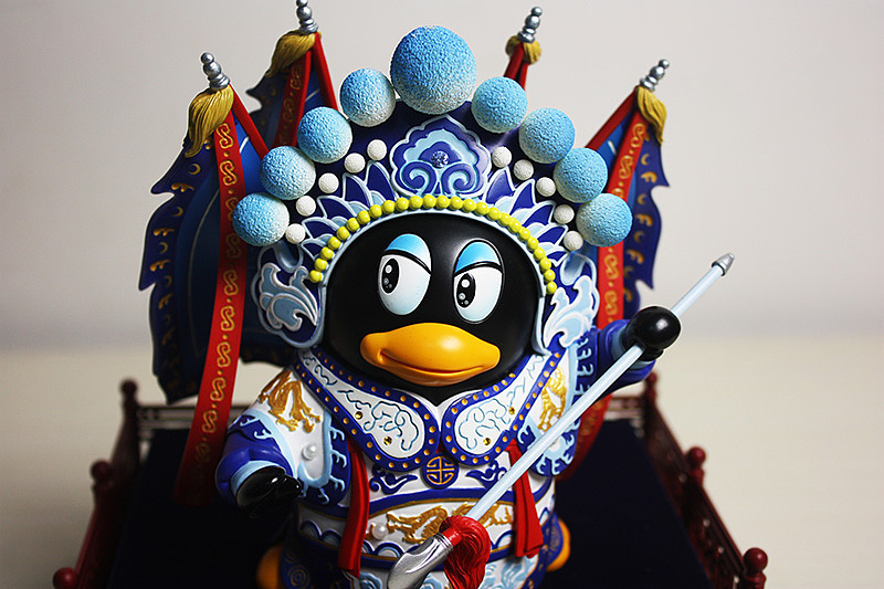 腾讯国礼 | 京剧QQ公仔手办 | boqpod荚果（图ZNzg2OTExMg==） - 手办/模玩 - 站酷设计师山魈山原创素材 - 站酷ZCOOL