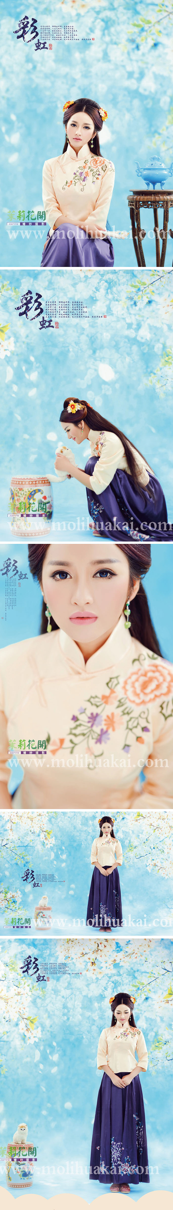 茉莉花开-簪花仕女馆（图ZMTc5ODk0MDcy） - 人像摄影 - 站酷设计师上海古装艺术摄影原创素材 - 站酷ZCOOL