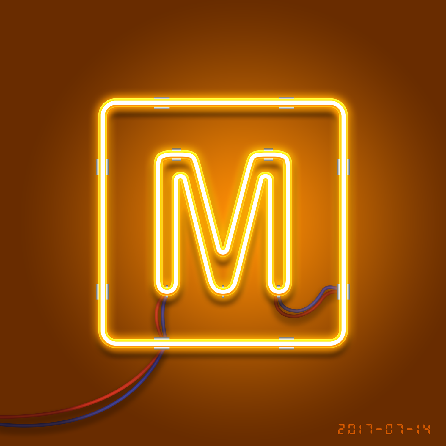 灯管字练习|平面|字体/字形|洪小红 - 临摹作品 - 站酷 (zcool)