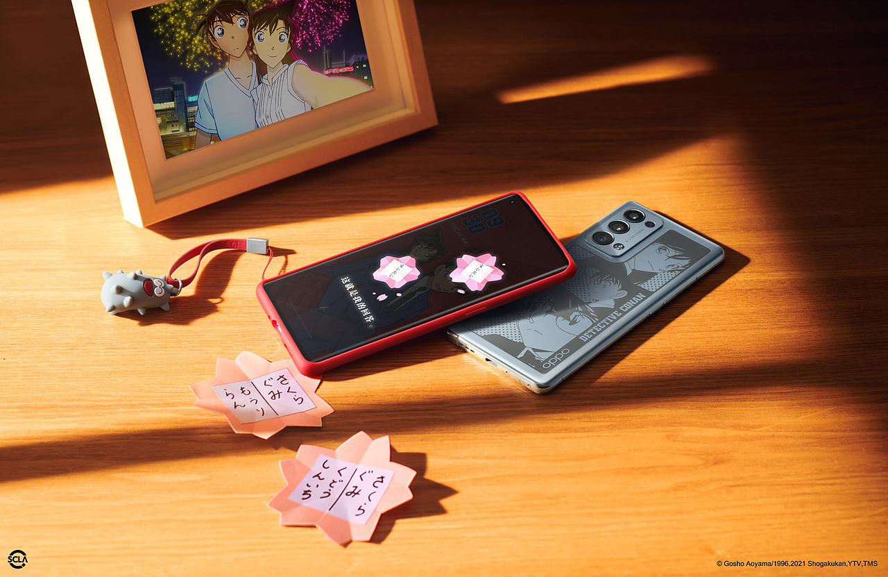 OPPO RENO6 柯南定制版（图ZMjY1NTYxNTMy） - 产品摄影 - 站酷设计师曹雪峰VISION原创素材 - 站酷ZCOOL