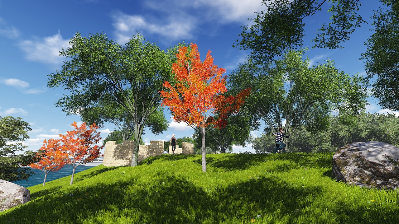 【沐土】长春珠子河广场设计（图ZMTEyNDEyNTc2） - 景观设计 - 站酷设计师荣草沐土原创素材 - 站酷ZCOOL