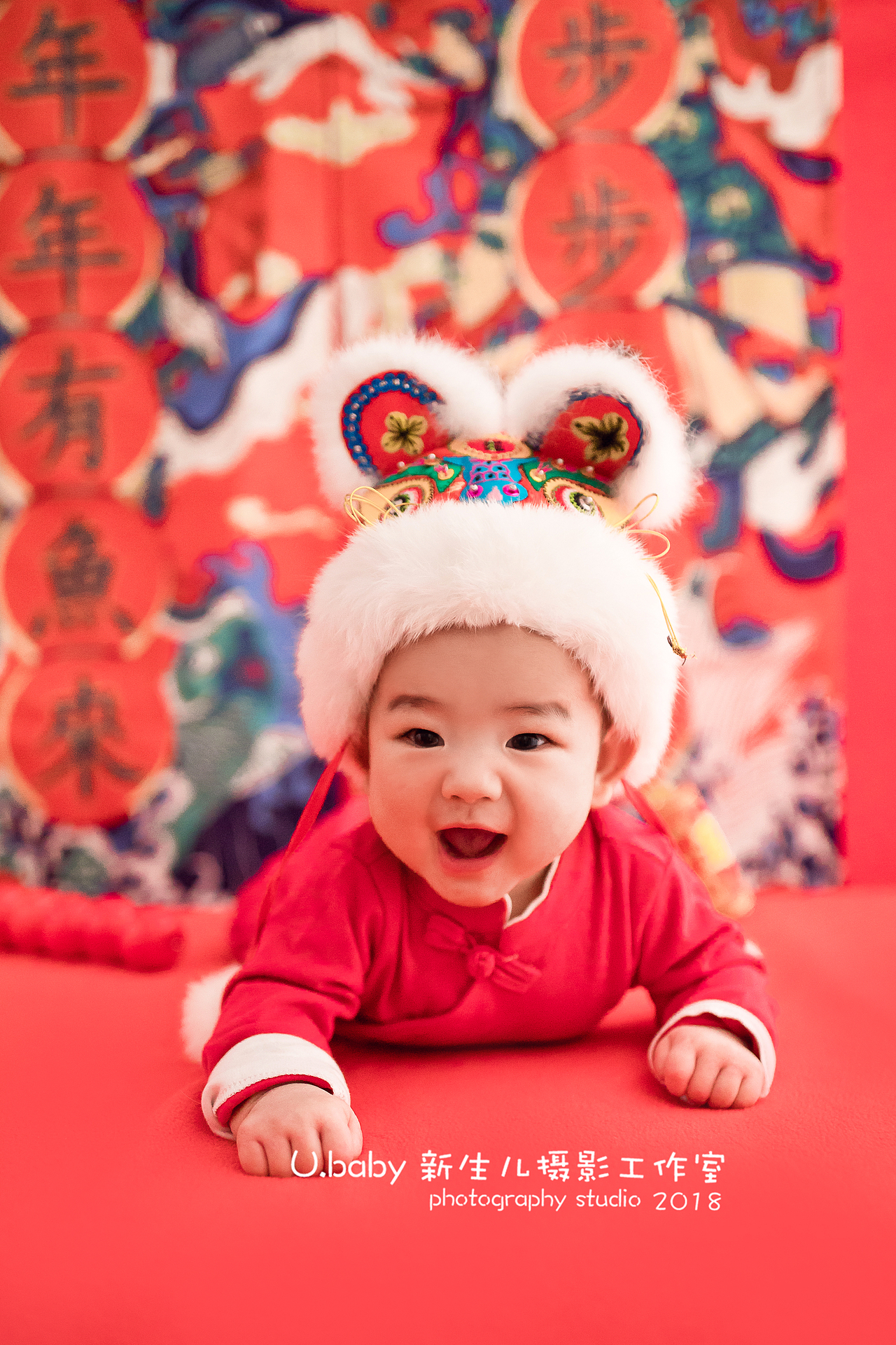 百天宝宝男孩场景